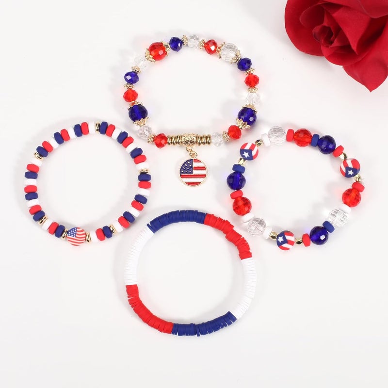 Lonext Halloween Bracelets Stackable Heishi Beaded Stretch Bracelets - Image 5